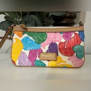 Dooney & Bourke Multicolor Wonder Duck Wristlet